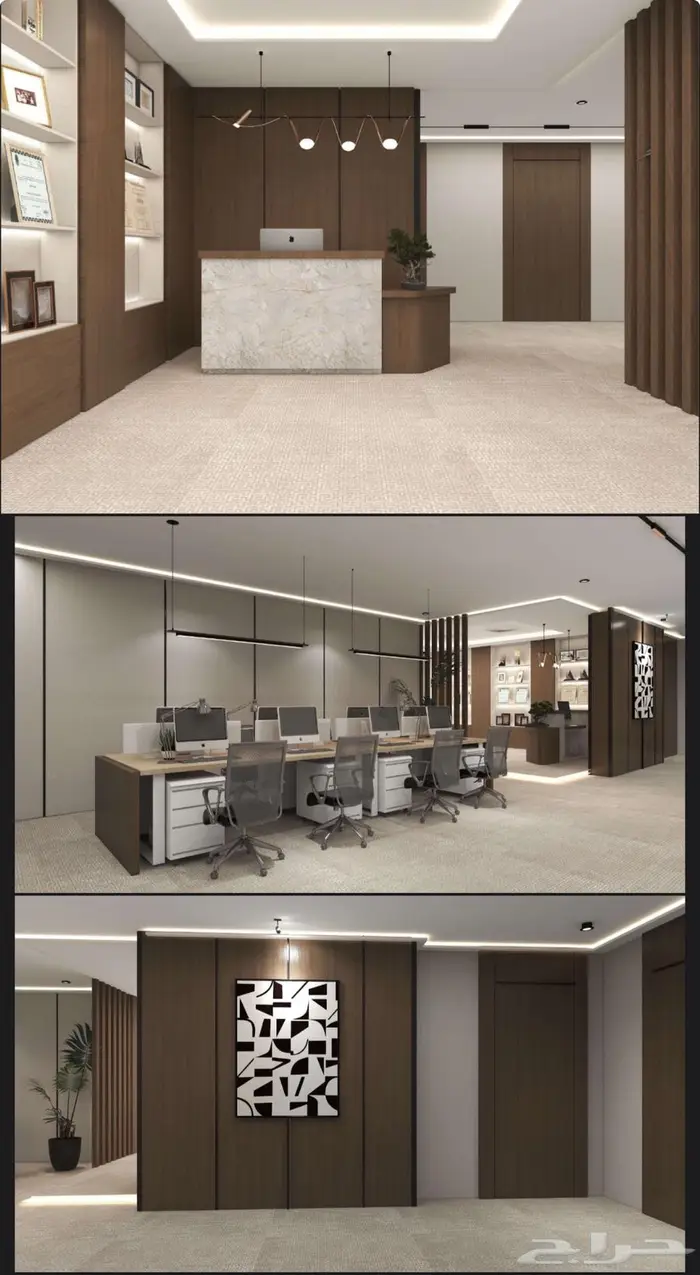 مصممة ديكور تصميم مكاتب ادارية 27