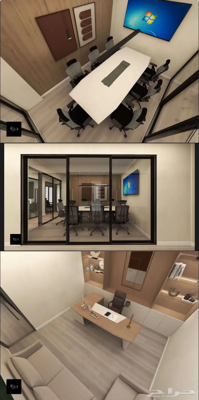 مصممة ديكور تصميم مكاتب ادارية 31