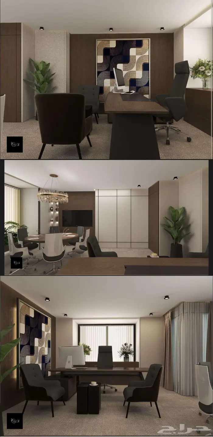 مصممة ديكور تصميم مكاتب ادارية 28