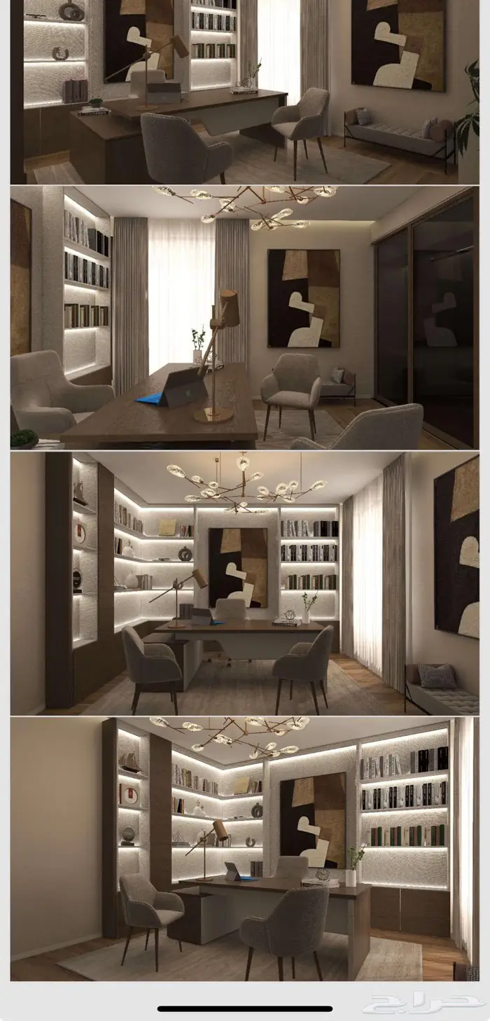 مصممة ديكور تصميم واشراف وتنفيذ 43