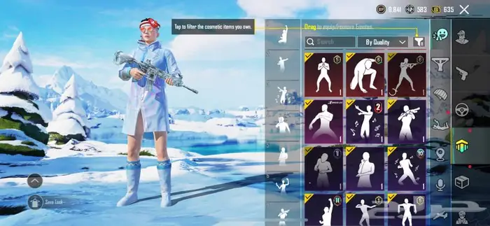 حساب ببجي للبيع الفل 70 25