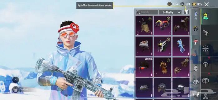 حساب ببجي للبيع الفل 70 8