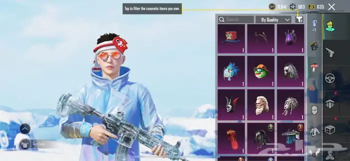 حساب ببجي للبيع الفل 70 10