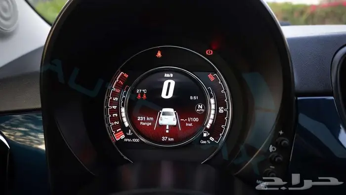 2024 FIAT 500 1.4L FWD GCC 0Km خليجي مع ضمان الوكيل 9