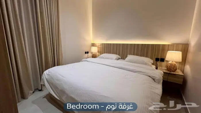 شقة مؤثثة للإيجار   حي الروضة 6