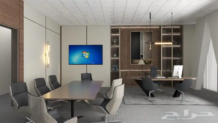 مصممة ديكور تصميم مكاتب ادارية 7