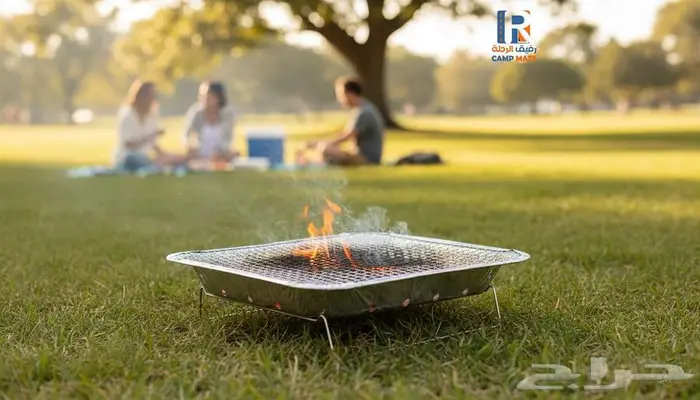 شواية فحم فورية جاهزة للاستخدام 0