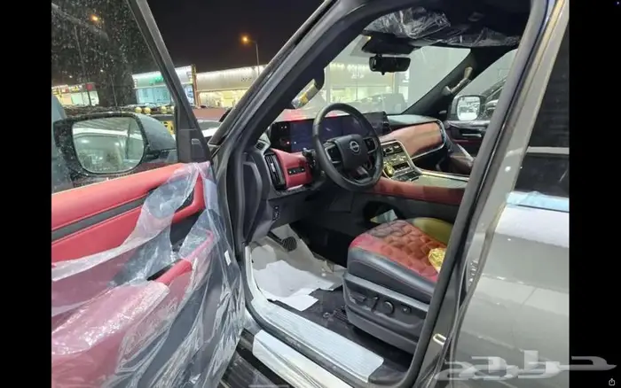 نيسان باترول بلاتنيوم 2026 SE(رمادي ابيض كحلي ) 5