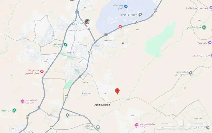 ارض للبيع في الطائف مخطط جليل 3