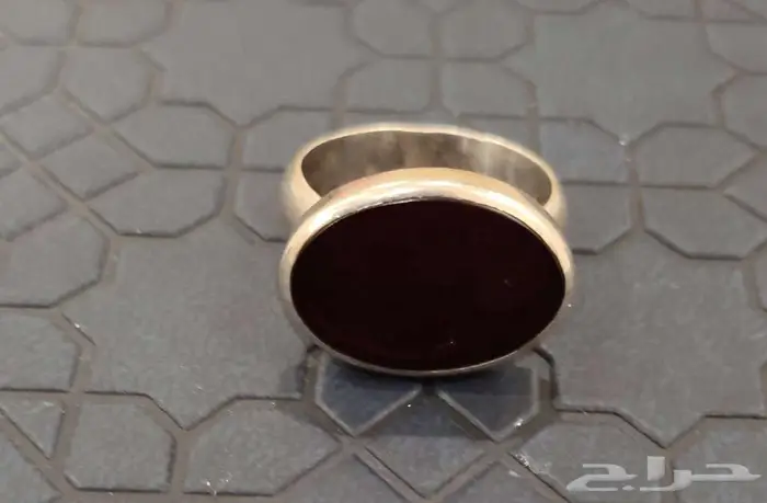 خاتم الماس مع صدف سيفين و نخله 6