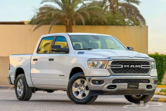 دودج رام BIGHORN 2023 ابيض سعودي زيرو 0