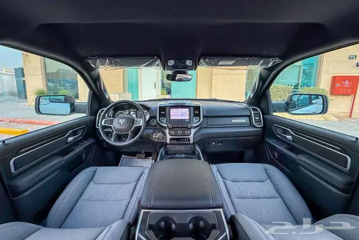 دودج رام BIGHORN 2023 ابيض سعودي زيرو 6