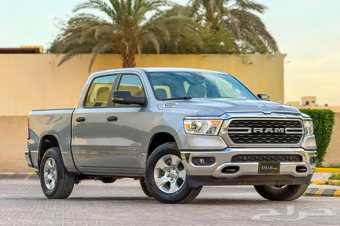 دودج رام BIGHORN 2022 فضي سعودي زيرو 0