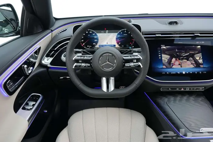 مرسيدس E 200 موديل 2026 أصفار خليجي أسود بيج 7