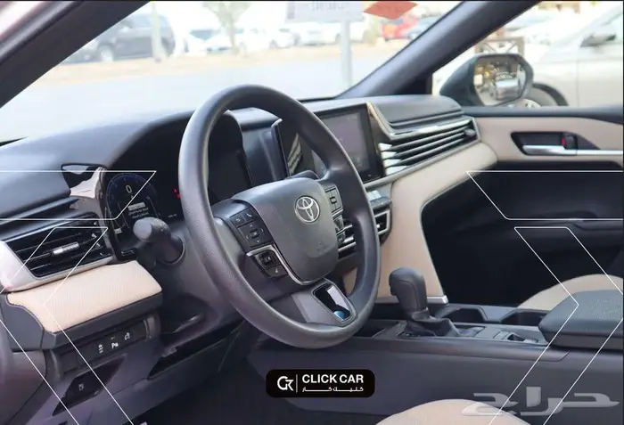 تيوتا كامري E موديل 2025 أقل هامش ربح وأقل قسط شهري 15