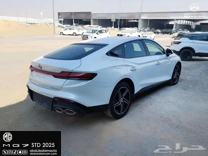 ام جي سايك 7 - MG7 ستاندر موديل 2025 - كاش واقساط 4