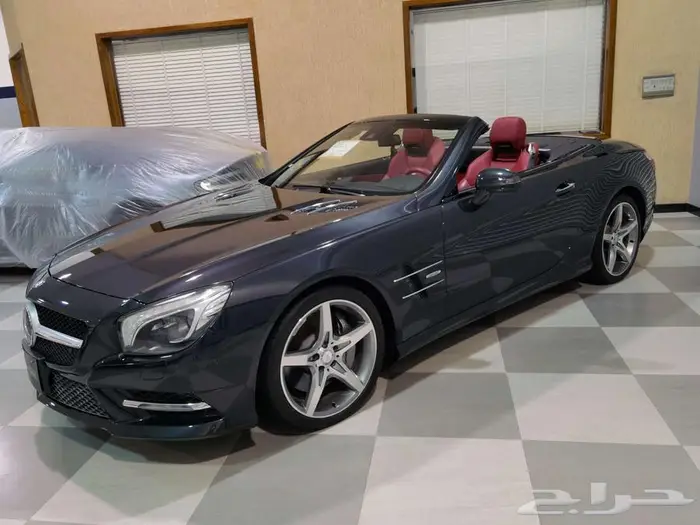 Mercedes SL500 كشف لون مميز من النوادر عالشرط 0