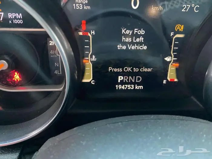 جيب رانجلر موديل 2018 عداد 194 الف كم 11