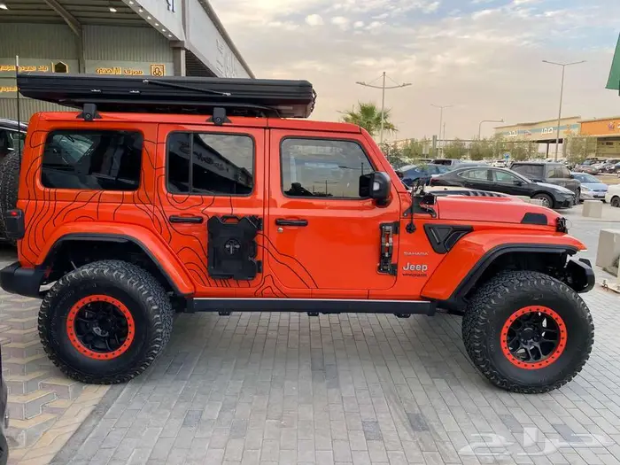 جيب رانجلر موديل 2018 عداد 194 الف كم 3