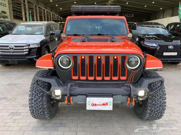 جيب رانجلر موديل 2018 عداد 194 الف كم 1