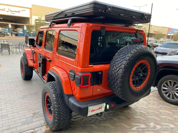 جيب رانجلر موديل 2018 عداد 194 الف كم 7