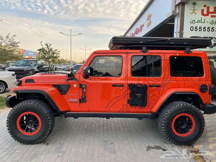 جيب رانجلر موديل 2018 عداد 194 الف كم 4