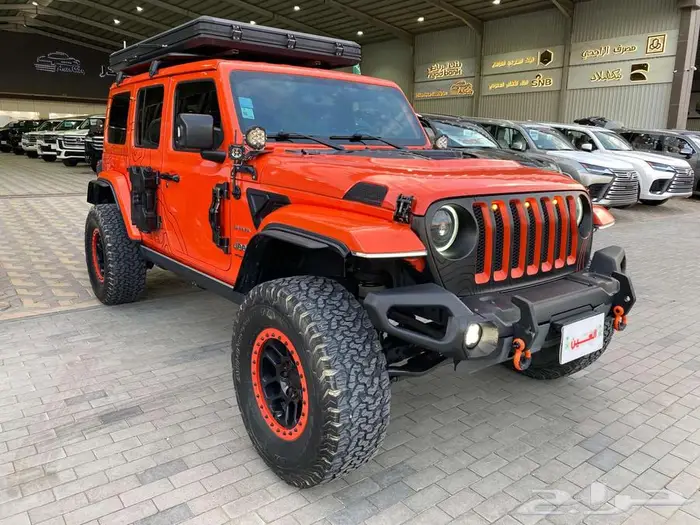 جيب رانجلر موديل 2018 عداد 194 الف كم 2