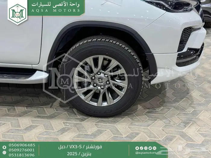 تويوتا فورتشنر في اكس 3 اس دبل ابيض بنزين 2025 اقل سعر 24