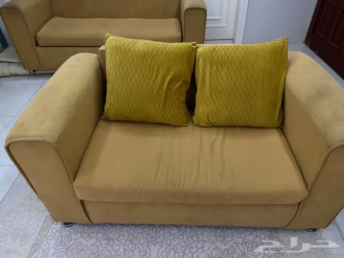 كنب صالة كبير وصغير 1