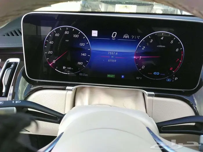 مرسيدس S580 موديل 2021 فل كامل نظيفة جدا للاستيراد 19