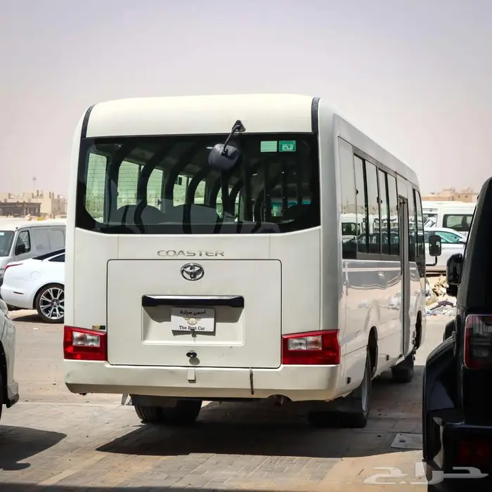 باص تويوتا كوستر موديل 2020 مجهز من ارمكو 4
