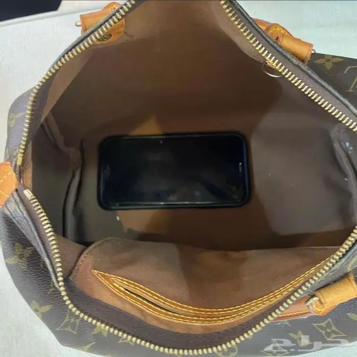 شنطة لويس فيتون سبيدي 25 أصلية 10