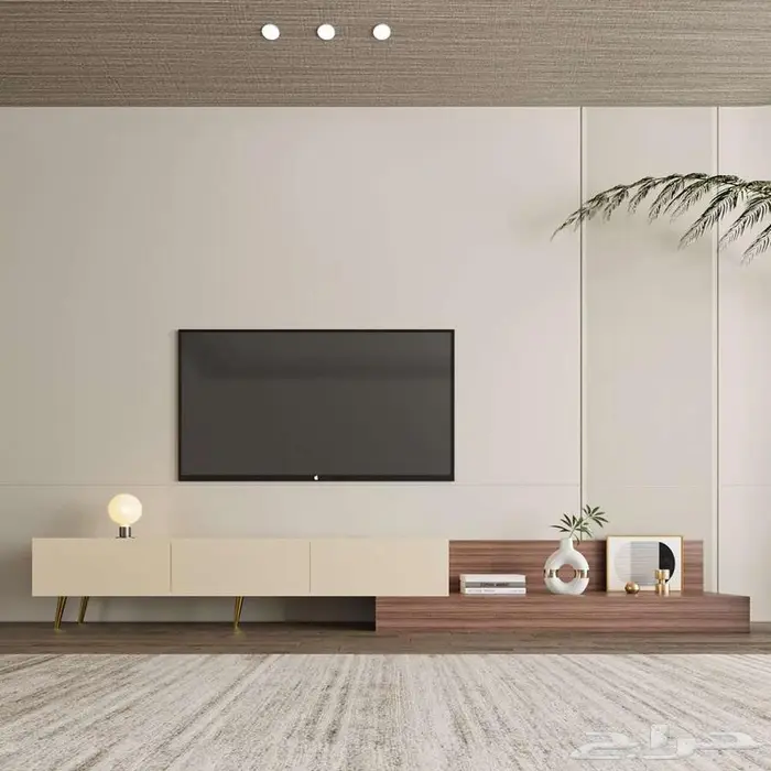 خصومات قوية طاولة تلفاز متحركة 0