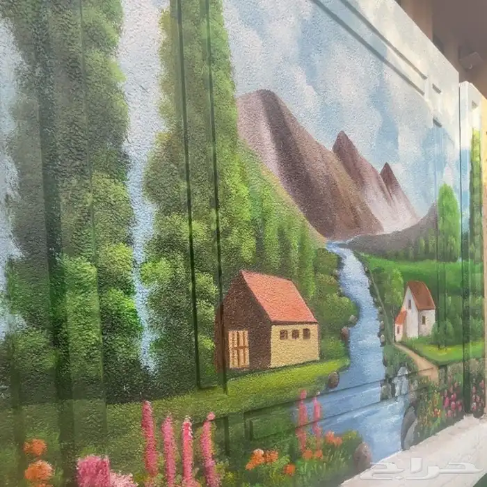 رسام جدران جدة 1