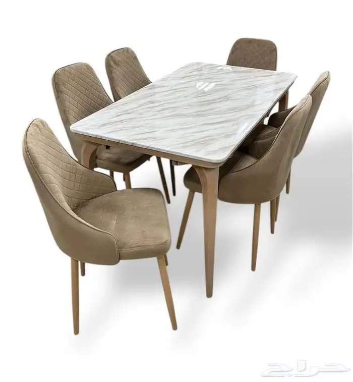 طاولات طعام رخام جودة عالية وقوية تتحمل الاوزان 11