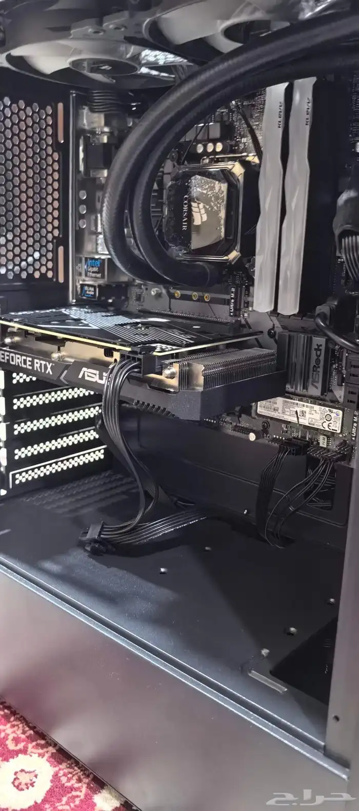 تجميعة بي سي جديد i7 9700k Motherboard z390m pro4 3