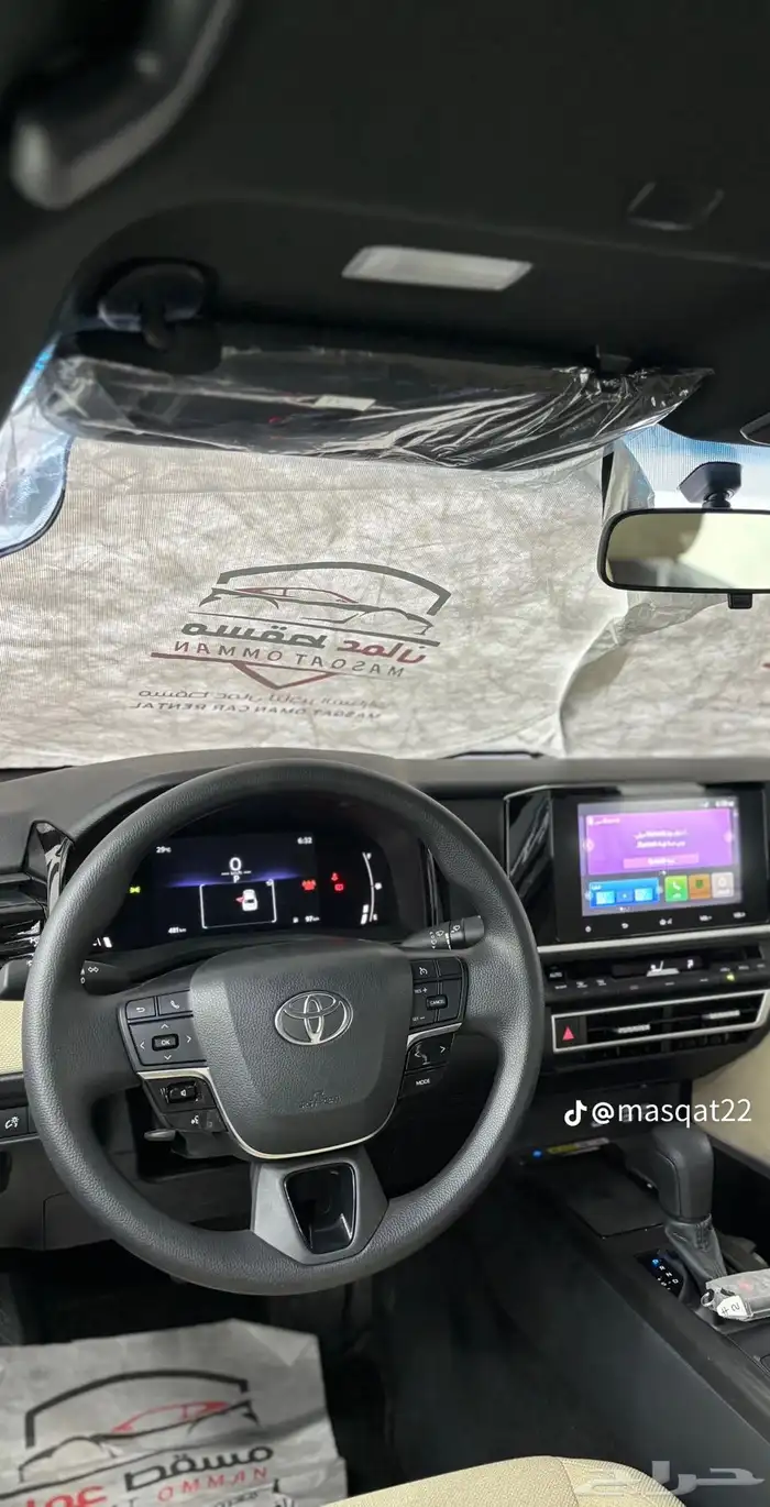 كامري 2025 استندر للإيجار اليومي والاسبوعي والشهري ب 2