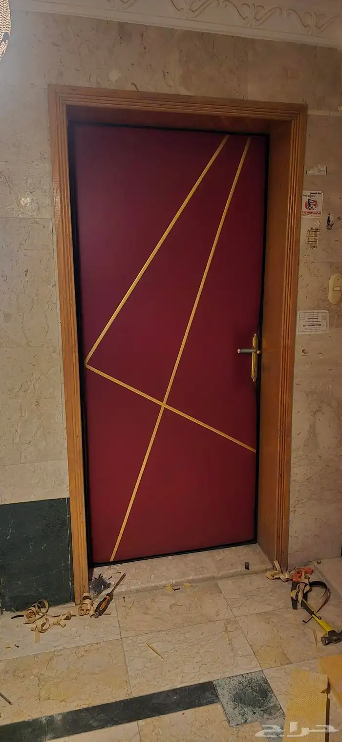 تركيب عازل صوت ابواب الظهران 1