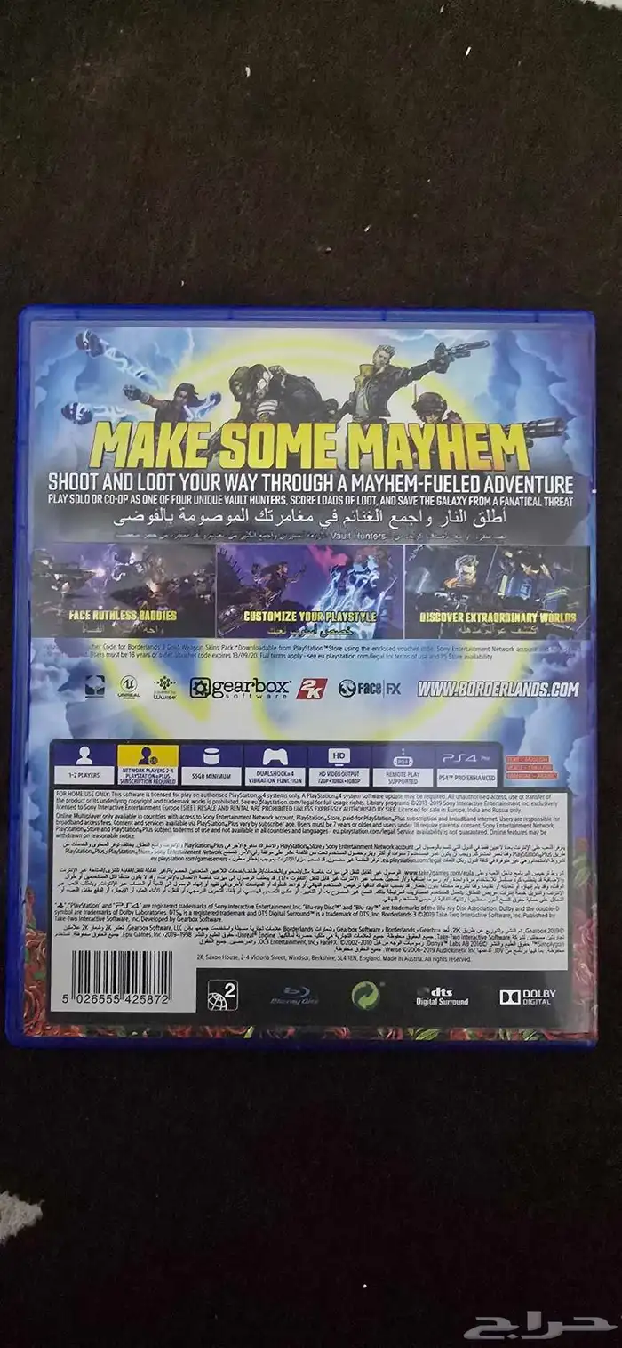 Cyberpunk PS4 Borderlands 3 PS4 7