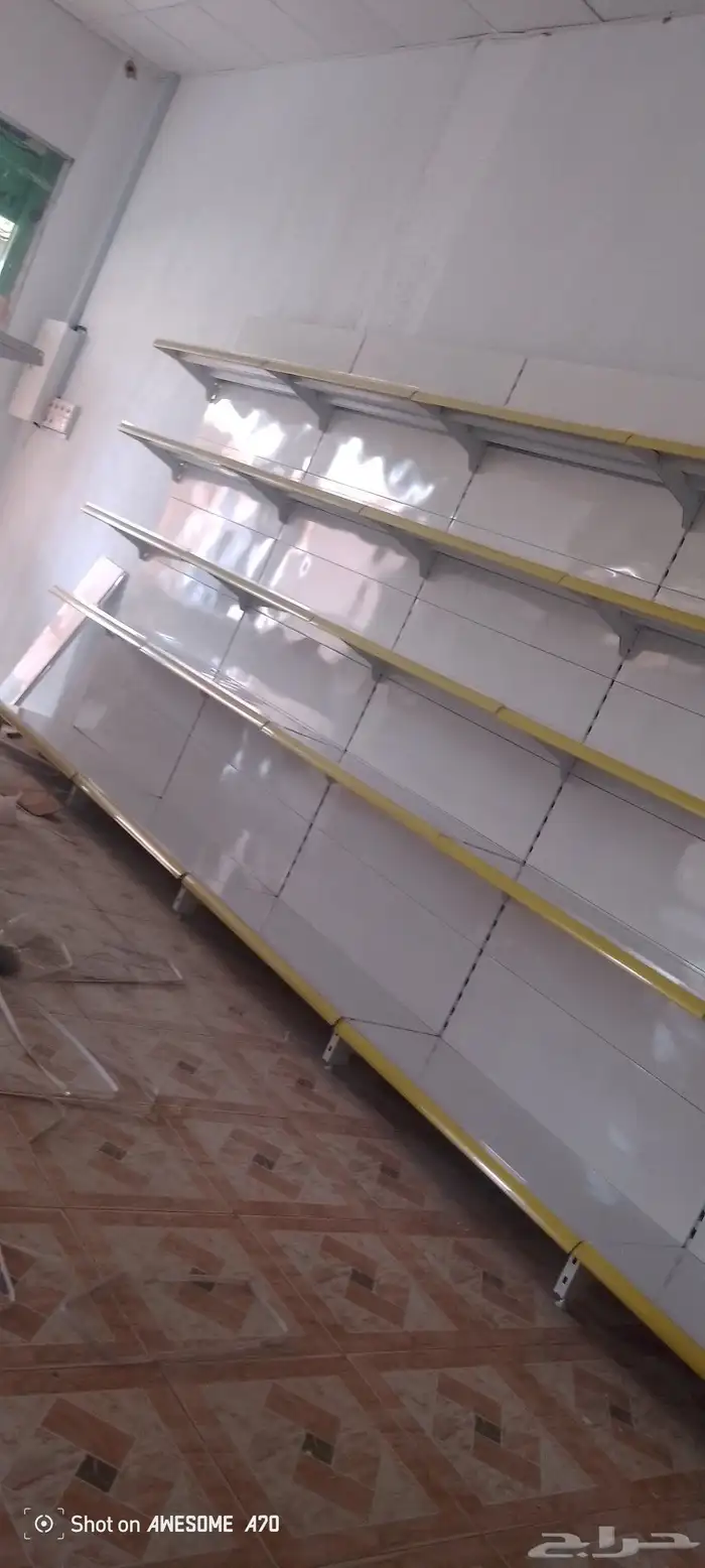 رفوف سوبر ماركت بقالة ومستودعات 1