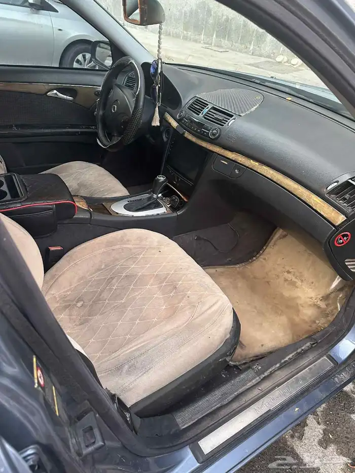 مرسيدس e240 موديل 2004استماره جديد فحص منتهى 6سلند 7