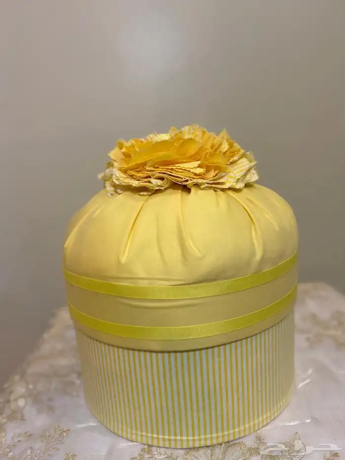 علب مغلفه بالقماش للهدايا والدبش 16