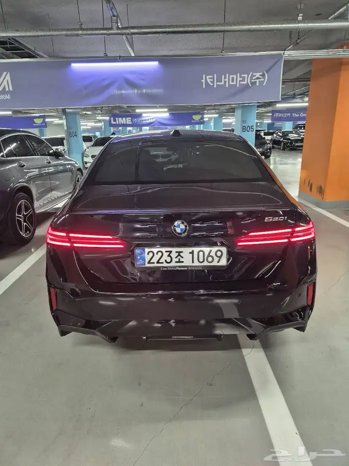 BMW 520i M Sports 2024 وارد كوريا 7