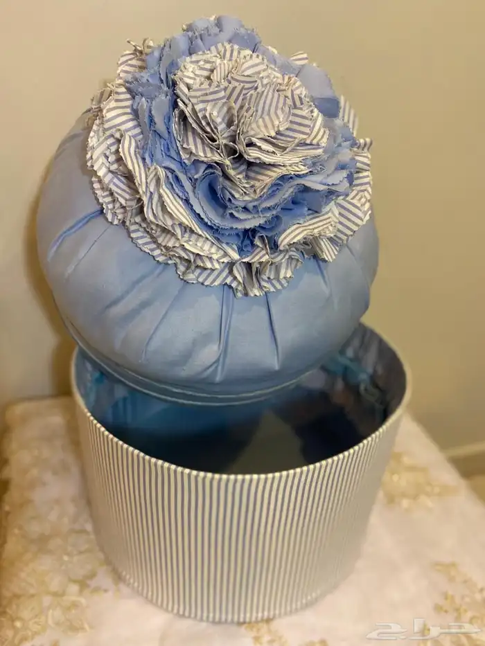 علب مغلفه بالقماش للهدايا والدبش 14