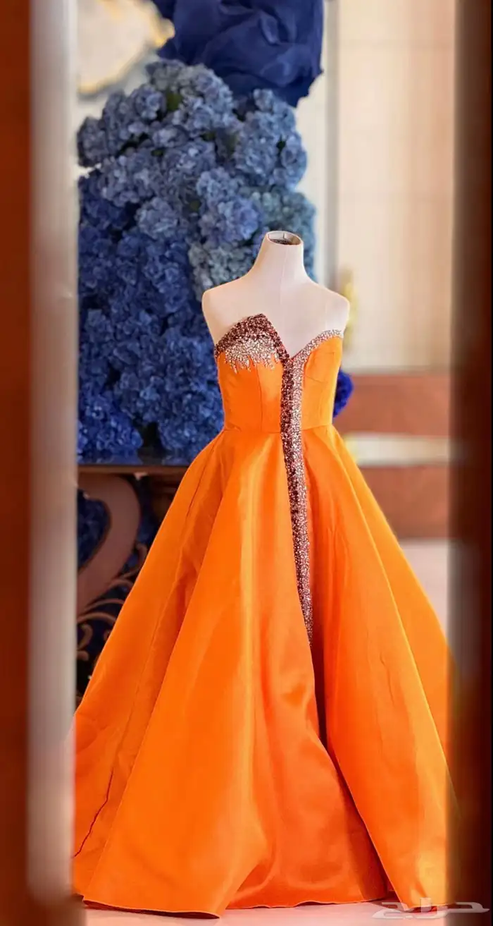 فستان سهرة فاخر   سعر مناسب 0