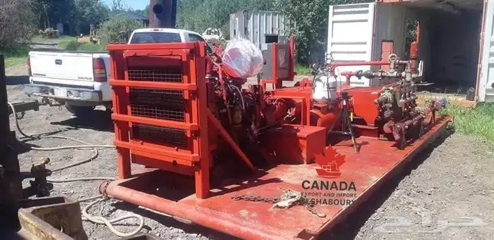 للبيع   مضخة Gardner Denver PZ-8 Triplex مع موتور Cate 7