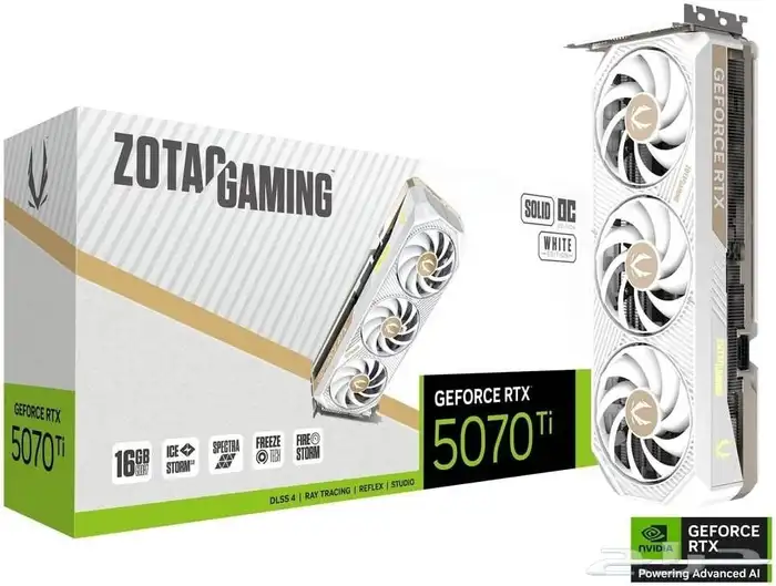 كرت RTX 5070Ti جديد غير مستخدم 1