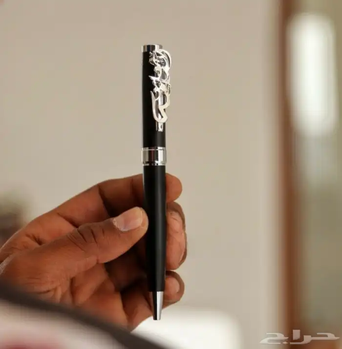 اقلام رجاليه بلاسم طلاء فضي او ذهبي حسب الرغبة 3