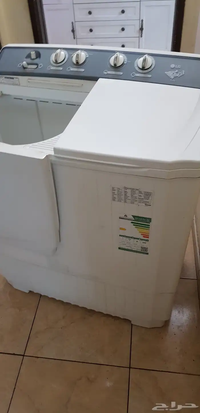 غساله ملابس حوضين LG تايلاندى الشكل الحديث 2