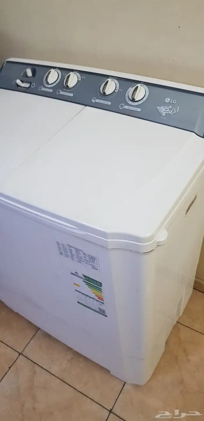 غساله ملابس حوضين LG تايلاندى الشكل الحديث 0